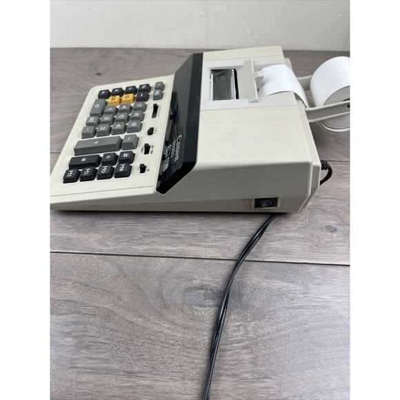 Canon Desktop Calculator MP25D III Extra Large Display 2 Color Print 12 Digit - Picture 6 of 10